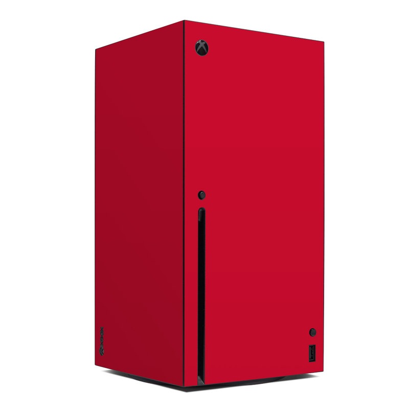 Solid State Red - Microsoft Xbox Series X Skin