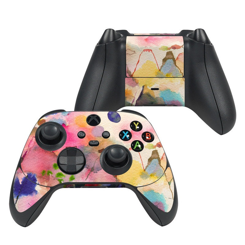 Watercolor Mountains - Microsoft Xbox Series X Controller Skin