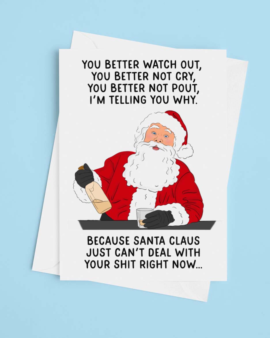 You Better Watch Out | Funny Christmas Card