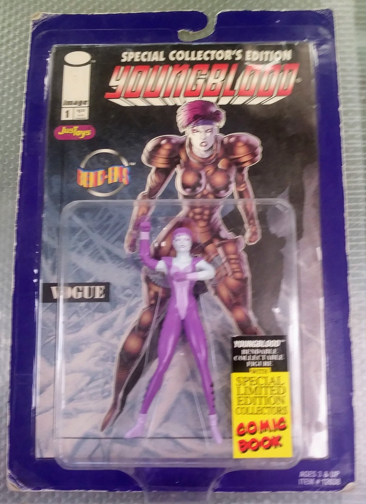 Youngblood Bend-Ems action figure - Vogue