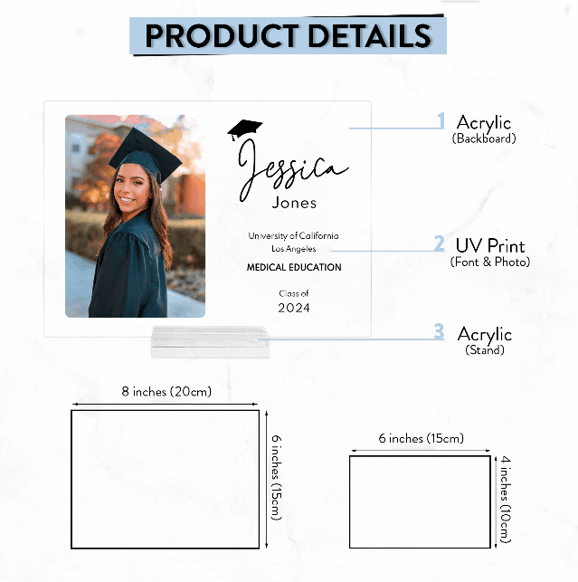 Custom Photo Your Favorite Song and Music | Personalized Gift For Couples, Valentine, Anniversary, Husband Wife, Girlfriend, Boyfriend, Her/Him | Acrylic Plaque