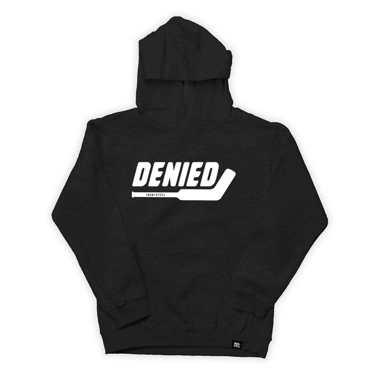 Denied Goalie Stick Youth Hoodie