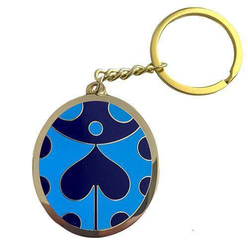 Zen Monkey: Giorno&amp;#39;s Blue Brooch (Keychain Ver.) - JoJo&amp;#39;s Bizarre Adventure Enamel Keychain
