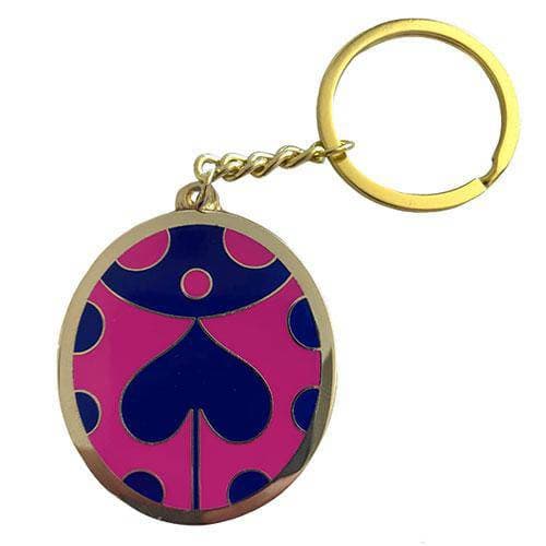 Zen Monkey: Giorno&amp;#39;s Pink Brooch (Keychain Ver.) - JoJo&amp;#39;s Bizarre Adventure Enamel Keychain