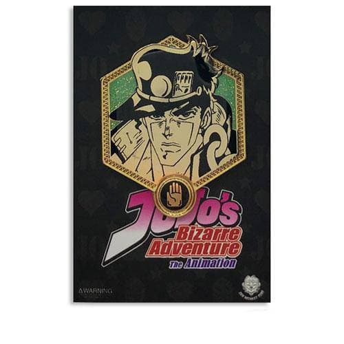 Zen Monkey: Gold Jotaro Kujo (Gold JoJo Collection) - JoJo&amp;#39;s Bizarre Adventure Enamel Pin