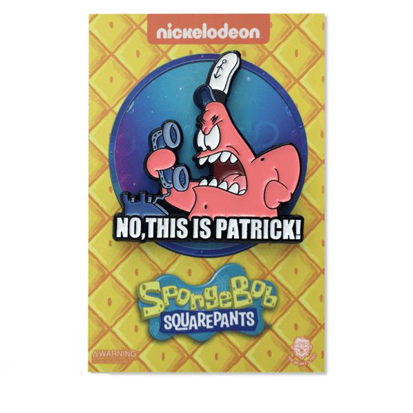 Zen Monkey: &amp;quot;No&amp;quot;, &amp;quot; This Is Patrick!&amp;quot;(SpongeBob Meme Collection) - Spongebob Squarepants Pin