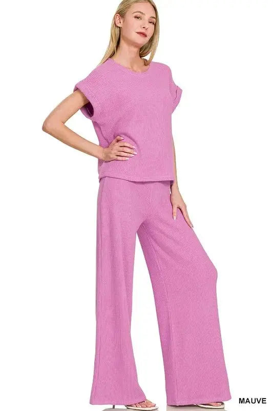 Trendsi Zenana Sweater Set Women&amp;#39;s Loungewear Two Piece Soft &amp;amp; Comfy