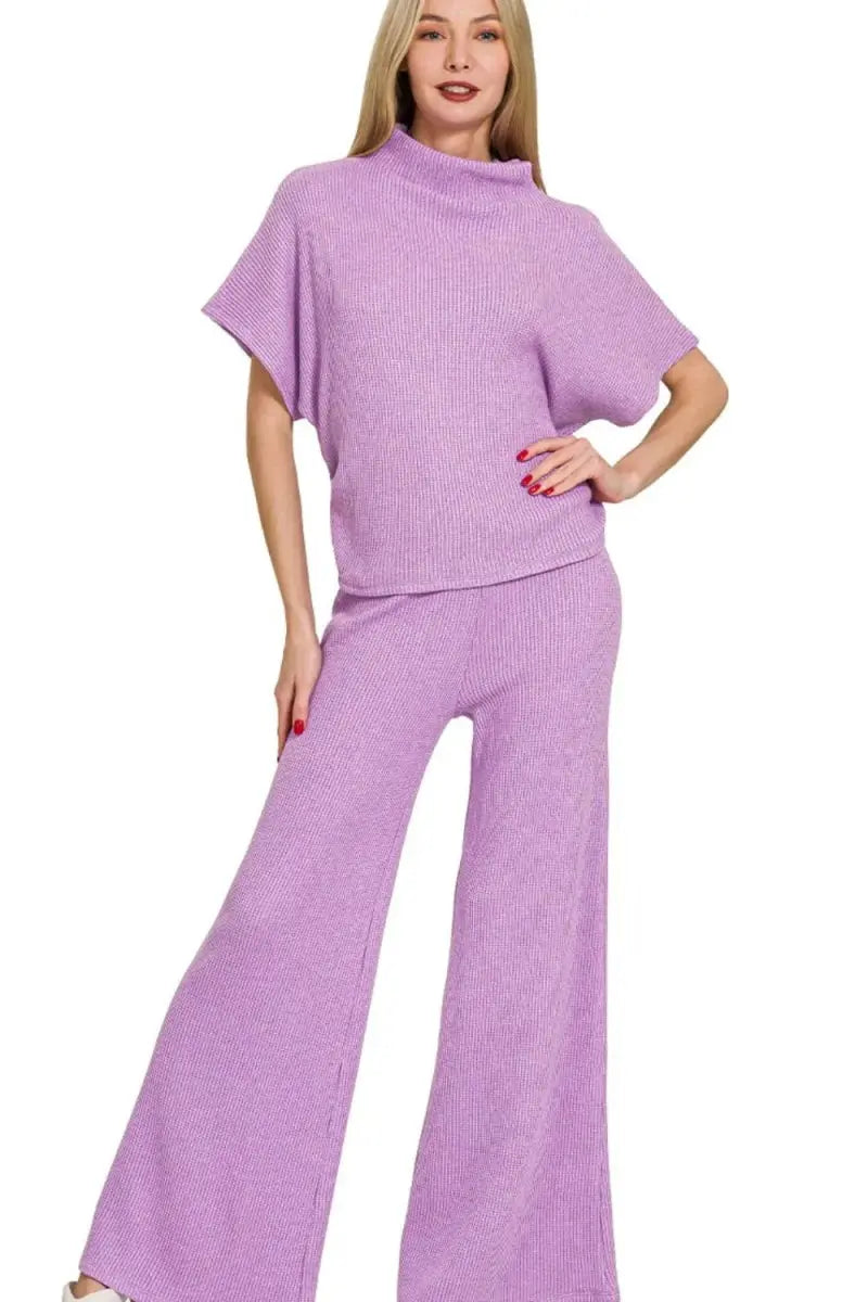 Trendsi Zenana Sweater Set Women&amp;#39;s Loungewear Comfy Two Piece Set