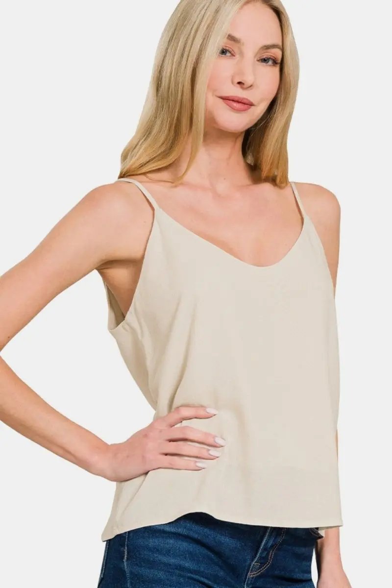Trendsi Zenana Layered Cami Women&amp;#39;s Everyday Tank Top Soft &amp;amp; Comfy