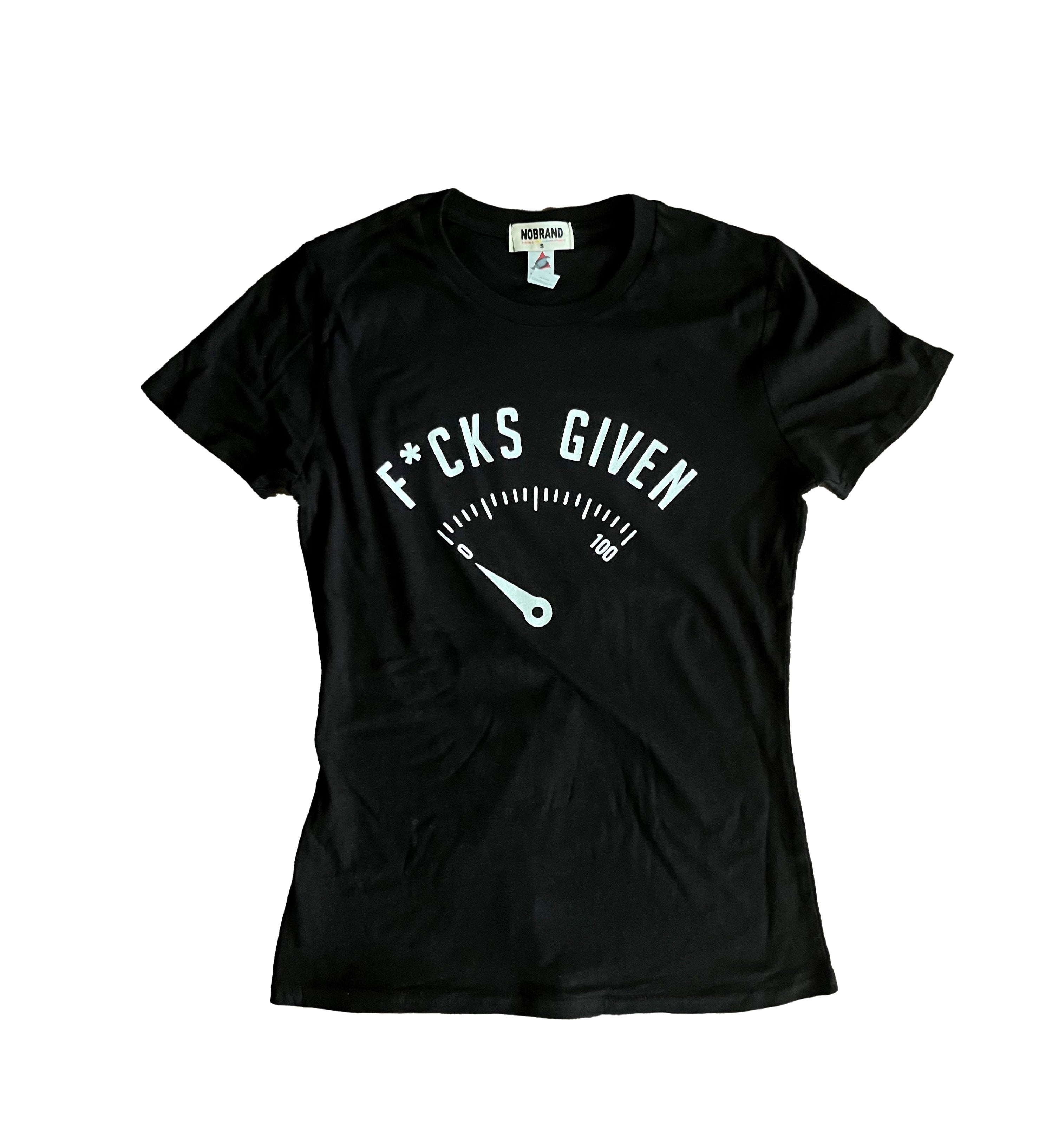 Zero F*KS GIVEN Tee {THIS IS A UNISEX TEE}