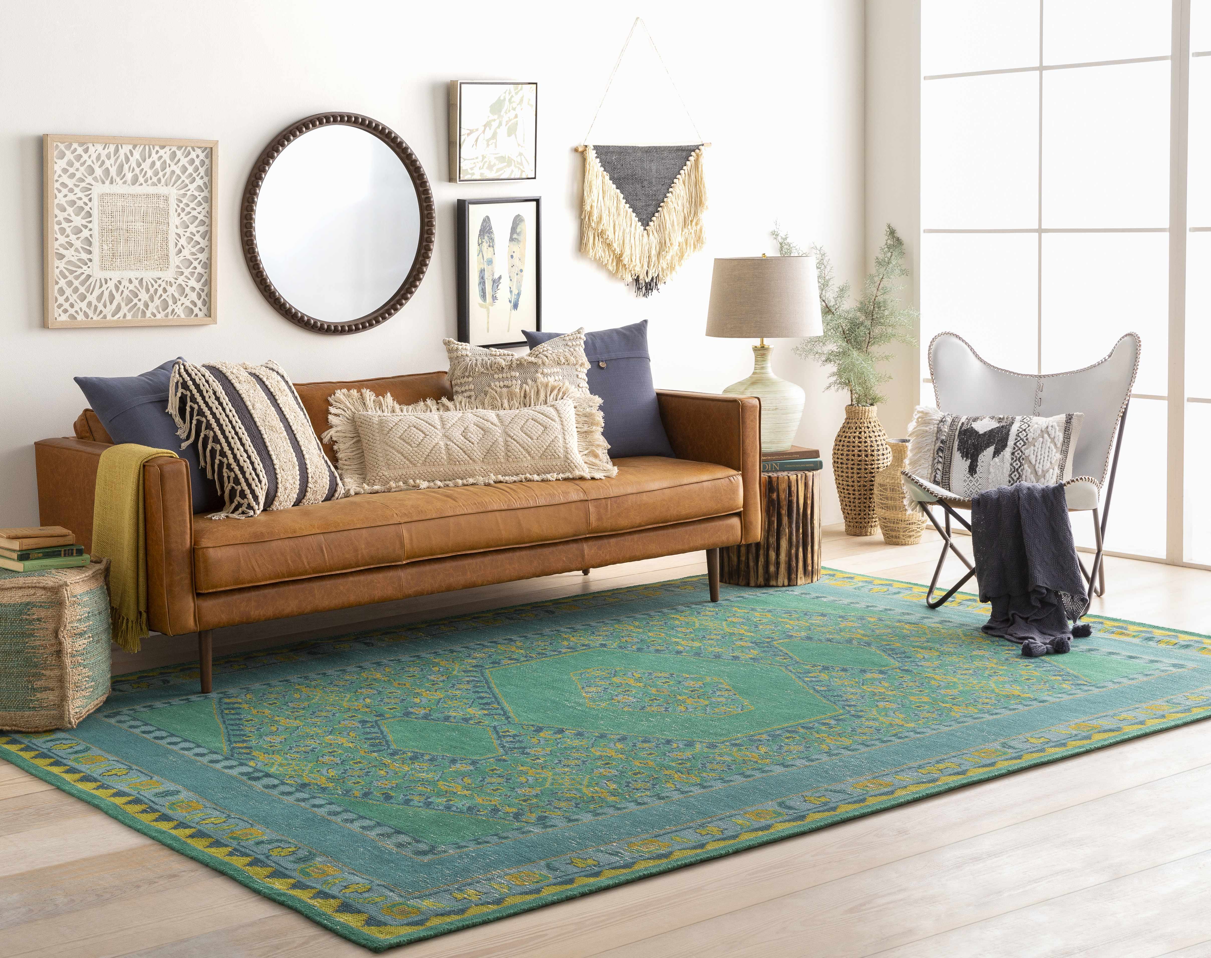 DINGUS JUTE AND WOOD WALL HANGING